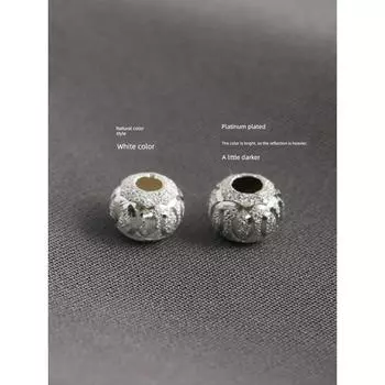 Jewelry S925 Lucky Red Rope Girls Gifts Lucky Beads Single s925 platinum plated transfer beads