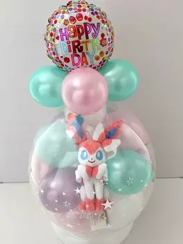 Эволюционная упаковка воздушных шаров Eevee, мягкая игрушка на день рождения, подарок на день рождения, товары (Нимфия)