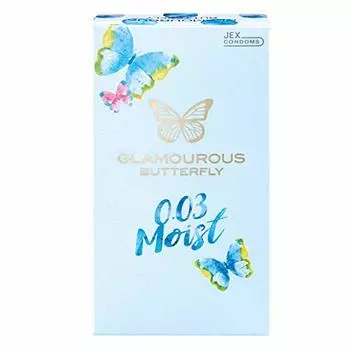 Jex Glamorous Butterfly Moist 10 pieces 0.03