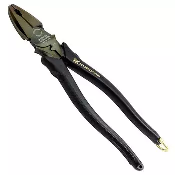Эксцентриковые плоскогубцы Fujiya Power Pliers длиной 225 мм. Легкая резка с помощью эксцентриковых рычагов. (Черное золото, скоба) 3000Н-225БГ чёрный
