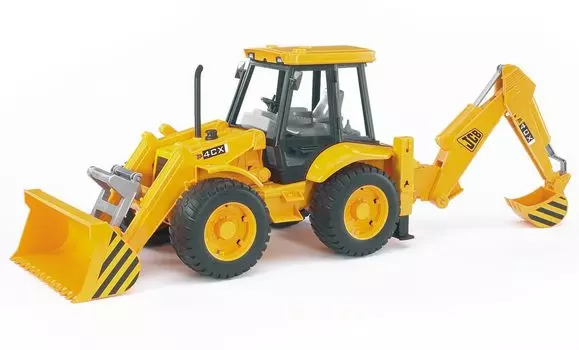 Экскаватор-погрузчик Bruder JCB 4CX BR02428