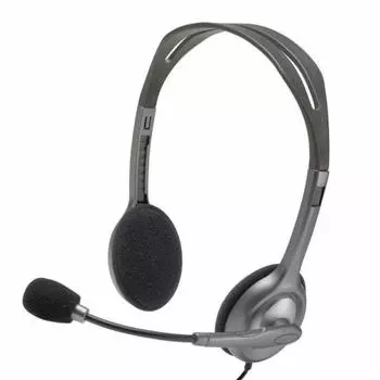 [Эксклюзив. .co.jp] Гарнитура Logitech H111r Стерео 3,5 мм Подключение Шумоподавляющий Микрофон Легкие Наушники Windows Mac Chrome Телеработа Пульт