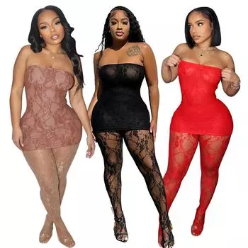 Эксклюзивная европейско-американская женская мода: Сексуальный набор сетчатых чулок для ночного клуба M