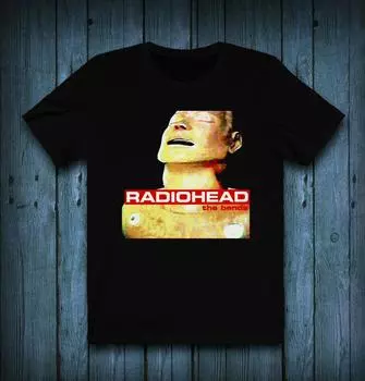 Эксклюзивная футболка унисекс с обложкой альбома Radiohead The Bends