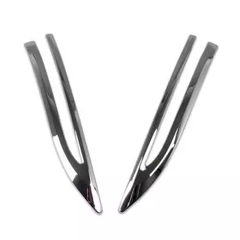 Эксклюзивная хромированная отделка боковых зеркал заднего вида RUIQ Nissan KICKS, разработанная специально для Nissan KICKS