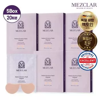 Эксклюзивная нашивка Mezcla Outdoor Patch 5 коробок (20 порций), 4г, 5 шт.