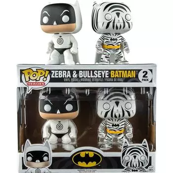 Эксклюзивная поп-музыка Batman Bullseye и Zebra в США! 2 шт.
