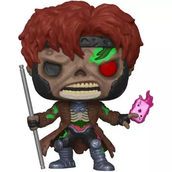 Эксклюзивная поп-музыка Marvel Zombies Gambit Glow для США! винил