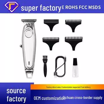 «Эксклюзивная ретро-машинка для стрижки волос с масляной головкой и USB-портом» B12 Basic