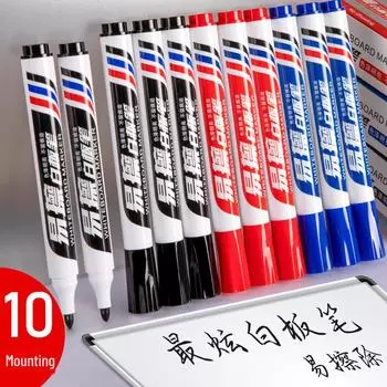 Эксклюзивная ручка для школьной доски и маркерной доски большой емкости для учителей и детей красный