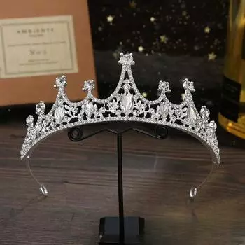 Эксклюзивная свадебная корона для королевы, принцессы, аксессуары для волос на день рождения, головной убор для автошоу
