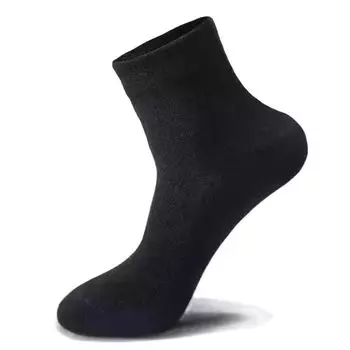 Эксклюзивно для Amazon 5 пар бесплатных носков среднего запаха черного цвета [Tatsuyoshi], размер, длина, устойчивость,