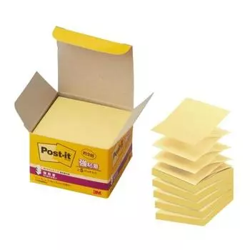 [Эксклюзивно для .co.jp] Стикеры Post-it Strong Adhesive Pop-up Notes, сменный блок, желтый, упаковка из 5 штук 654-5SSPOP-Y