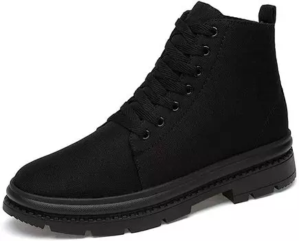 Эксклюзивный бренд Amazon 8CM UP Secret Boots Shoes Зимние ботинки средней высоты Addictive Comfort [MERLIN] Мужские мужские (Черный, 26,5 см)