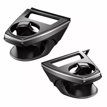 Эксклюзивный держатель для напитков кондиционера серии YAC RAV4 для пассажирского сиденья черного и серебристого цвета MXAA/AXAH50 для водителя SY-RA1 + SY-RA2 [Набор 2] чёрный