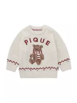 Эксклюзивный джемпер BABY BEAR JQD PBNT245484 IVR [Gelato Pique] [ПРАЗДНИЧНЫЙ]