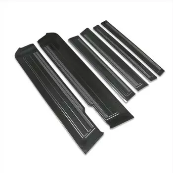 Эксклюзивный интерьер RUIQ Honda New Freed GT Series, отделка ступенек из нержавеющей стали, отделка боковых ступенек, эксклюзивный дизайн Honda Freed из волокнистого черного цвета (углерод