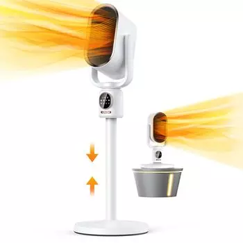 Эксклюзивный керамический обогреватель Sinessy, электрический обогреватель для плиты, небольшое отопительное оборудование, нагреватель горячего воздуха за 2 секунды, популярный осциллирующий бесшумный вентиляторный обогреватель
