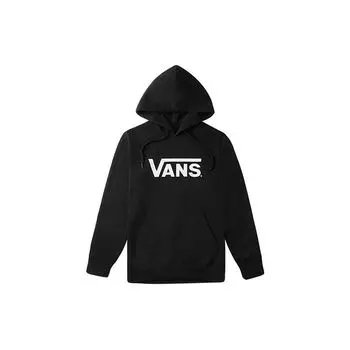 Эксклюзивный классический мужской пуловер с капюшоном и логотипом Vans, черный VN0A4MM9BLK XS