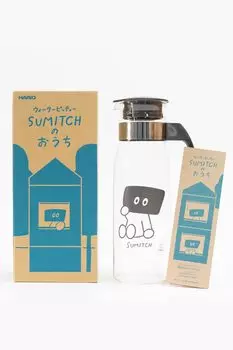 Эксклюзивный кувшин для воды SUMITCH [Кувшин для воды SUMITCH home] Производство HARIO, Япония.