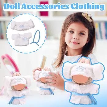 Эксклюзивный модный гардероб для плюшевых кукол | Сделайте своего малыша законодателем моды! One Size