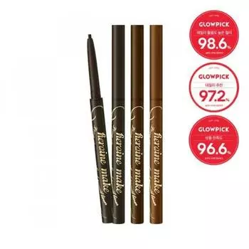 Эксклюзивный продукт Kiss Me Heroine Make Long Stay Smooth Gel Pencil Liner 01 black brown