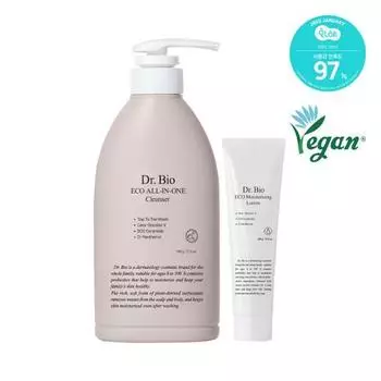 [Эксклюзивный проект] Dr.Bio Eco All-in-one Cleanser 500мл + Лосьон 100мл, корейский уход за телом