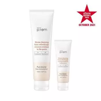 [Эксклюзивный проект] Проект пены для душа Make Prem Pure Biom Pore (150мл+50мл), Корея очищение