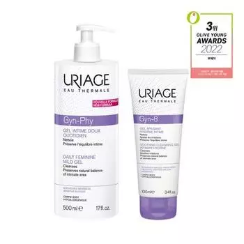 [Эксклюзивный проект] Uriage Dermal Mild Gel 500 мл + Джин-8 100 мл