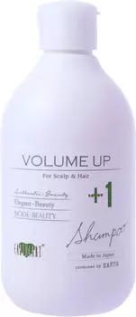 Эксклюзивный шампунь для салонов красоты EARTHEART для придания объема волосам взрослых, обеспокоенных упругостью и жесткостью волос на голове (300мл) объем, окружающая среда,