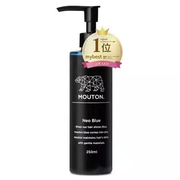 Эксклюзивный шампунь Neo Blue для салонов красоты MOUTON 250 мл Blue Color Care
