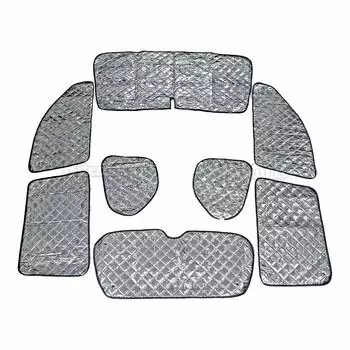 Эксклюзивный солнцезащитный козырек для Land Cruiser Prado 150 серии Land Cruiser Prado комплект из 8 штук для одного автомобиля затемняющая шторка для сна в автомобиле серебряный