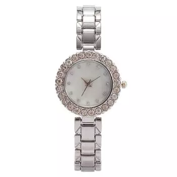 Экспорт модных женских часов с бриллиантами, женские часы, часы-браслет, кварцевые часы, женские часы серебряный