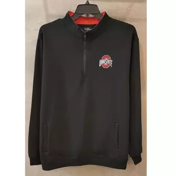 Экспорт Модный Пуловер Свитшот на Молнии до Середины Осени и Зимы Black 2XL code (105.00 kg-115.00 kg recommended