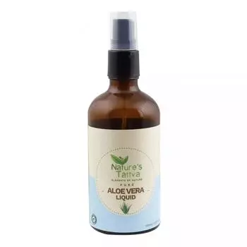 Экстракт Алоэ вера (100 мл), Pure Aloe Vera Liquid, Nature s Tattva 15.375