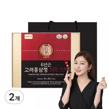 Экстракт красного корейского женьшеня Garden Ginseng 6-летней выдержки, набор из 365 палочек, 300 г, 2 шт.