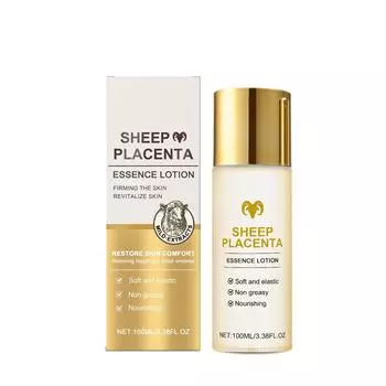 Экстракт овечьей плаценты. Активность. Подтягивает. Молоко. Уменьшает морщины. Осветляет кожу. Улучшает тусклость. Подтягивает и подтягивает. 100 мл One Size жёлтый