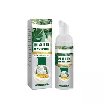 Экстракт Шампунь Пенящийся Шампунь Уменьшает Пушистость Разглаживает Волосы Кондиционирующий Шампунь, 60 мл One Size белый