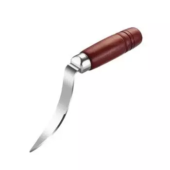 Экстрактор для кокосового мяса, прочная деревянная ручка, открывалка для кокосов, скребок, нож, кухонные аксессуары, нержавеющая сталь