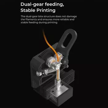 Экструдер Creality Sprite Pro+ для гибких нитей TPR TPU диаметром 2,85 мм, подходит для серии Ender3