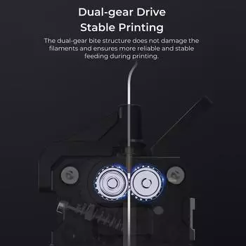 Экструдер CREALITY Sprite SE Экструдер с двойной шестерней Высокий крутящий момент и плавная подача Поддержка чёрный