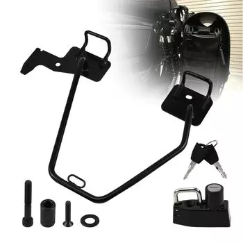 Jeyaic GB350 Left side only with helmet holder Motorcycle side bag support Saddle bag support (21-23)