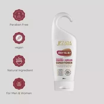 Jezara Vietta-B7 Кондиционер с кератином и арганой для мужчин и женщин (200мл)