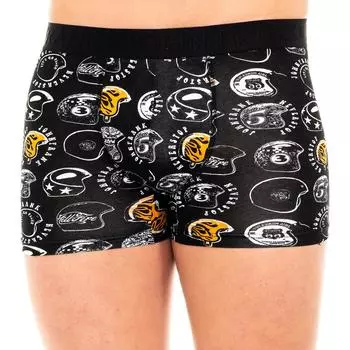 JFBP150 Мужские трусы-боксеры из эластичного хлопка XL чёрный