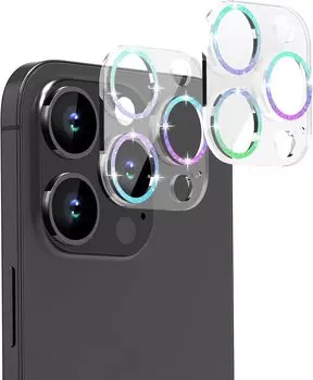 JFStene Camera Film Защитный чехол для камеры iPhone 16 16 Pro Совместим с iPhone 16 16 Pro Объектив изготовлен из закаленного 9H Scratch Overexposure Full