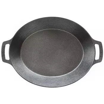 JHQ braaa чугунная плита кастрюля овального типа мульти-гриль VBKZ001-BK