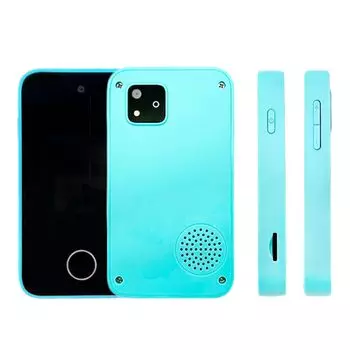 Jian Kids Smartphone Детская камера Игрушечная камера Без функции связи Перезаряжаемая многофункциональная SD-карта в комплекте Игрушечный детский смартфон (синий) синий