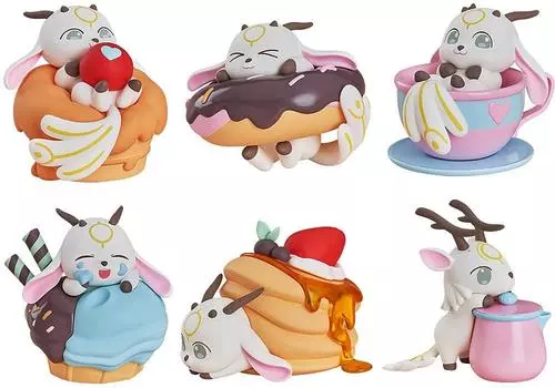 Jiang Ziga Trading Figure Shifusou Painted Completed Trading Figure Box of 6 Non-scale ABS&PVC