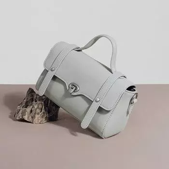 Jianqiao Bag, A Niche Design, Retro Messenger Bag, Fashionable and Versatile Leather Hand-held Crossbody Bag for Women