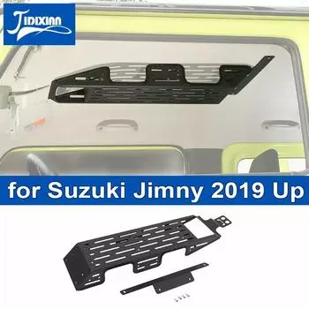 JIDIXIAN багажник на крышу автомобиля, расширительный багажник для Suzuki Jimny 2019 2020 2021 2022 2023, полка для ящика для хранения чёрный